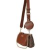Borsa Twinset logo all over con tracolla