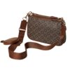 Borsa Twinset logo all over con tracolla