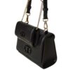 Borsa Twinset a tracolla con logo nero