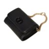 Borsa Twinset a tracolla con logo nero