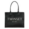 Borsa Twinset tote logo a spalla