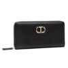 Portafoglio Twinset zip around logo
