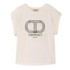 T-shirt Twinset con ricamo
