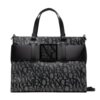 Borsa Armani Exchange shopper logo all over
