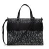 Borsa Armani Exchange shopper logo all over