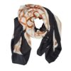 Foulard Twinset in modal con logo over