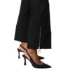 Pantalone Twinset zip orlo