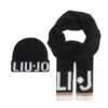 Berretto e sciarpa Liu Jo con logo