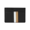 Portacarte di credito Hugo Boss in pelle sintetica con flag logo