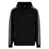 Felpa Ea7 con cappuccio e zip Athletic