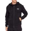 Felpa Ea7 con cappuccio Logo Series in misto cotone