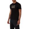 T-shirt Ea7 girocollo Gold Label in cotone