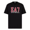 T-shirt Ea7 girocollo University Squad in cotone