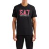 T-shirt Ea7 girocollo University Squad in cotone