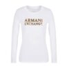 T-shirt Armani Exchange con maniche lunghe Armani Sustainability Values