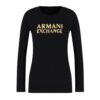 T-shirt Armani Exchange con maniche lunghe Armani Sustainability Values