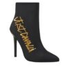 Stivaletti Just Cavalli tacco logo laterale