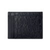 Porta carte Armani Exchange con scritta logo impressa