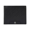 Portafoglio Tommy Hilfiger th monogram leather cc and coin