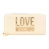 Portafoglio Love Moschino con maxi logo dorato