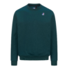 Felpa K-way auguste logo laterale