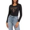 T-shirt Guess stretch logo triangolo