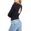 Body Guess logo triangolo con strass