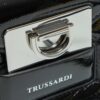 Borsa Trussardi a spalla effetto vernice