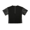 T-shirt Cult effetto pelle