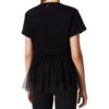 T-shirt Twinset Actitude in tulle