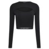 T-shirt Tommy Jeans tjm crp taping cut out