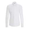 Camicia Hugo Boss slim fit in tessuto elasticizzato