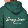 Felpa Tommy Jeans tjm rlx luxe zip thru hoodie
