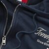Felpa Tommy Jeans tjm rlx luxe zip thru hoodie