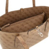 Borsa Guess eco brenton logo all over a spalla