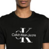 T-shirt Calvin Klein Jeans monologo contorno interrotto