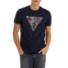 T-shirt Guess stretch logo tirangolo