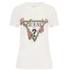 T-shirt Guess stretch logo floreale