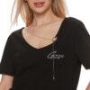 T-shirt Guess chain ring