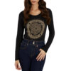 T-shirt Guess stretch logo frontale