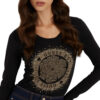T-shirt Guess stretch logo frontale
