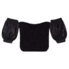 Top Twinset Actitude con arricciatura e maniche balloon