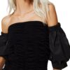 Top Twinset Actitude con arricciatura e maniche balloon