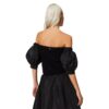 Top Twinset Actitude con arricciatura e maniche balloon