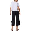 Pantaloni Twinset Actitude cropped con volant