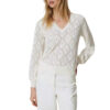 Maglia Twinset Milano traforota con oval t