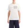 T-shirt Armani Exchange con stampa metal