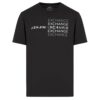 T-shirt Armani Exchange con stampa metal