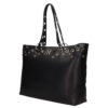 Borsa John Richmond con borchie logo in metallo sul davanti