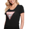 T-shirt Guess logo fiori